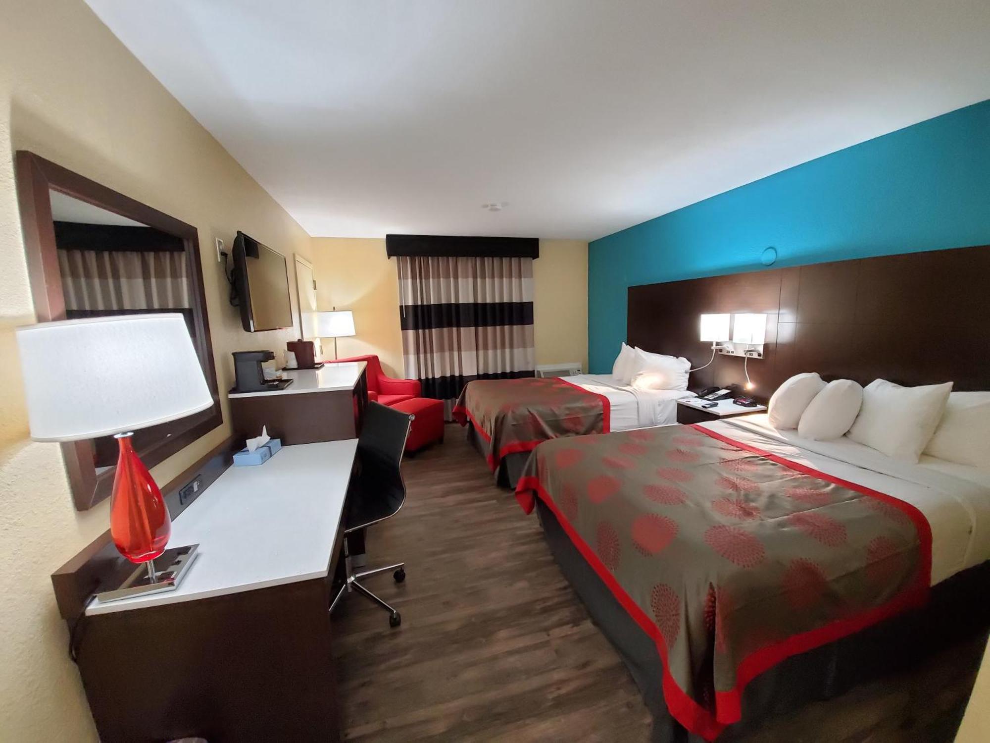 Standard 2 Double Beds Non-Smoking Room